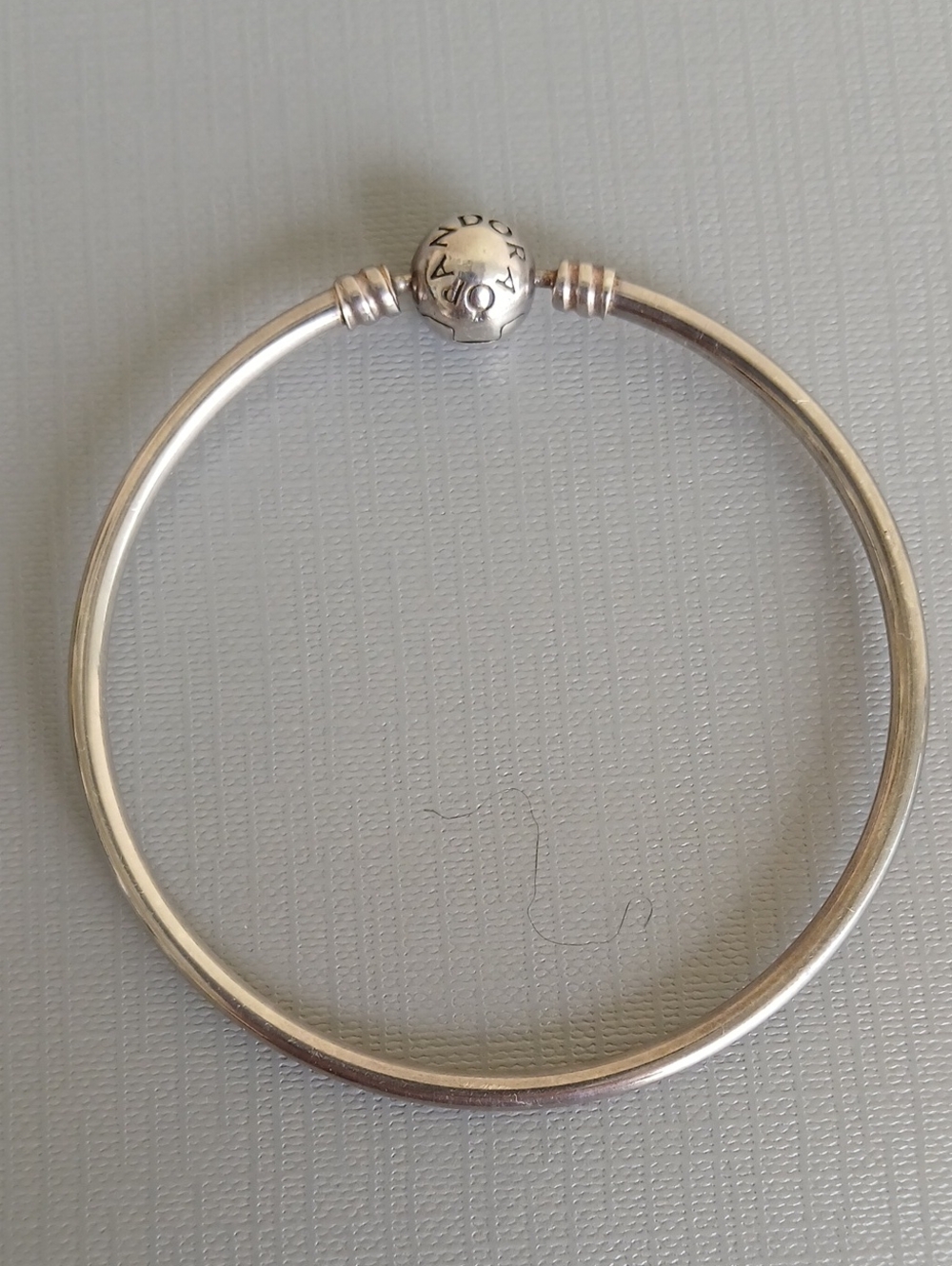 Pandora Sterling Silver Moments Bangle Bracelet